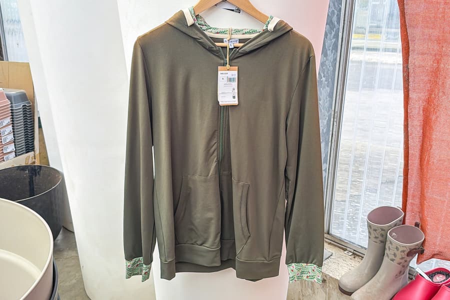 Damen Kapuzen Weste Blackfox, Gr. XL